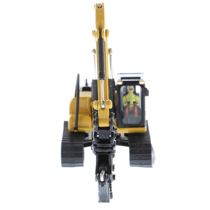 Model of a Caterpillar 320D L Hydraulic Excavator on a White Background