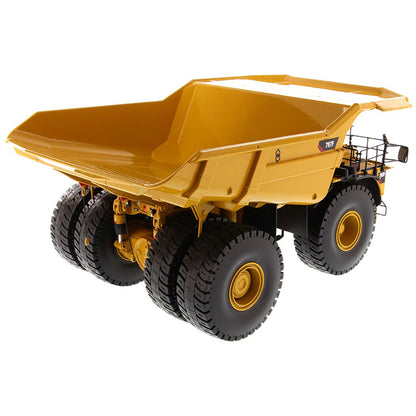 Model of a Caterpillar 797F Tier 4 Mining Dump Truck on a White Background