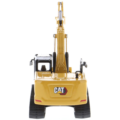 Model of a Caterpillar 336 Hydraulic Excavator on a White Background