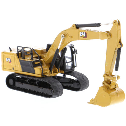 Model of a Caterpillar 336 Hydraulic Excavator on a White Background