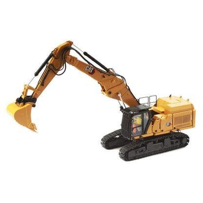 Model of a Caterpillar 352UHD Ultra High Demolition Hydraulic Excavator on a White Background