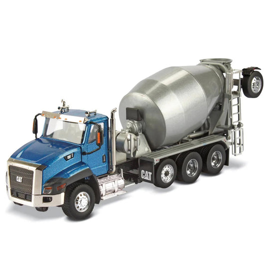 Caterpillar CT660 Concrete Ready-Mix Truck with McNeilus Bridgemaster Concrete Mixer Body (Blue/Gray)