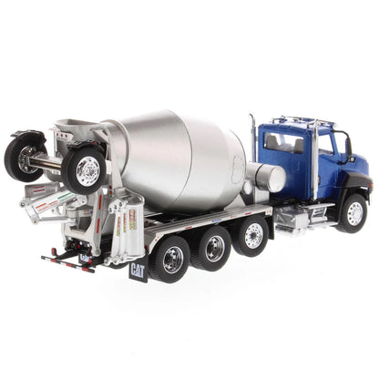 Caterpillar CT660 Concrete Ready-Mix Truck with McNeilus Bridgemaster Concrete Mixer Body (Blue/Gray)