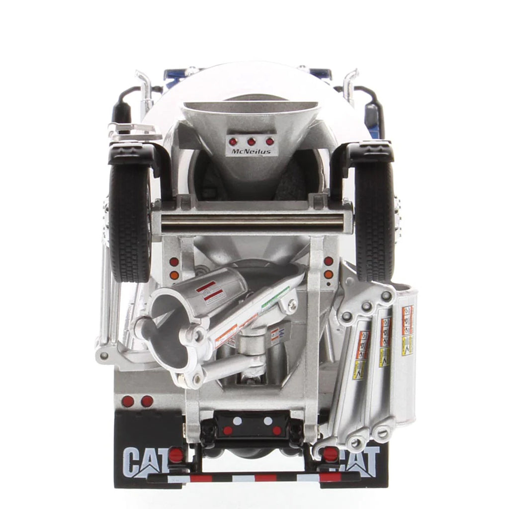 Caterpillar CT660 Concrete Ready-Mix Truck with McNeilus Bridgemaster Concrete Mixer Body (Blue/Gray)