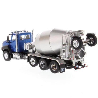 Caterpillar CT660 Concrete Ready-Mix Truck with McNeilus Bridgemaster Concrete Mixer Body (Blue/Gray)