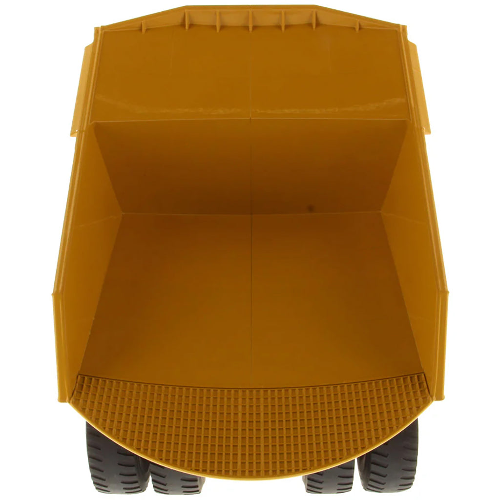 Model of a Large Caterpillar 798 AC Off Highway Electric Drive Mining Dump Truck on a White Background
