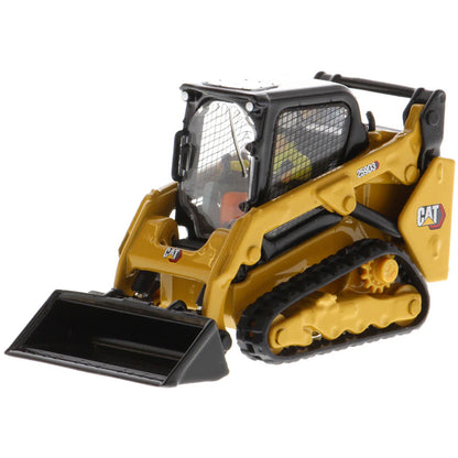 Model of a Caterpillar 259D3 Compact Track Loader on a White Background1