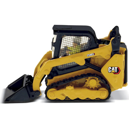 Model of a Caterpillar 259D3 Compact Track Loader on a White Background1