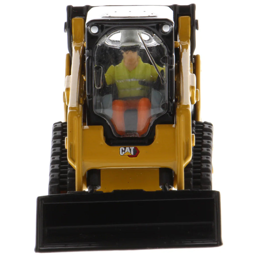Model of a Caterpillar 259D3 Compact Track Loader on a White Background1