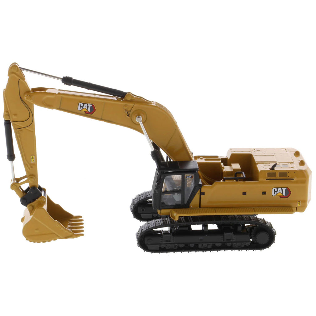 Model of a Caterpillar 395 Super Large Hydraulic Excavator (General Purpose Version) - Next Generation on a White Background
