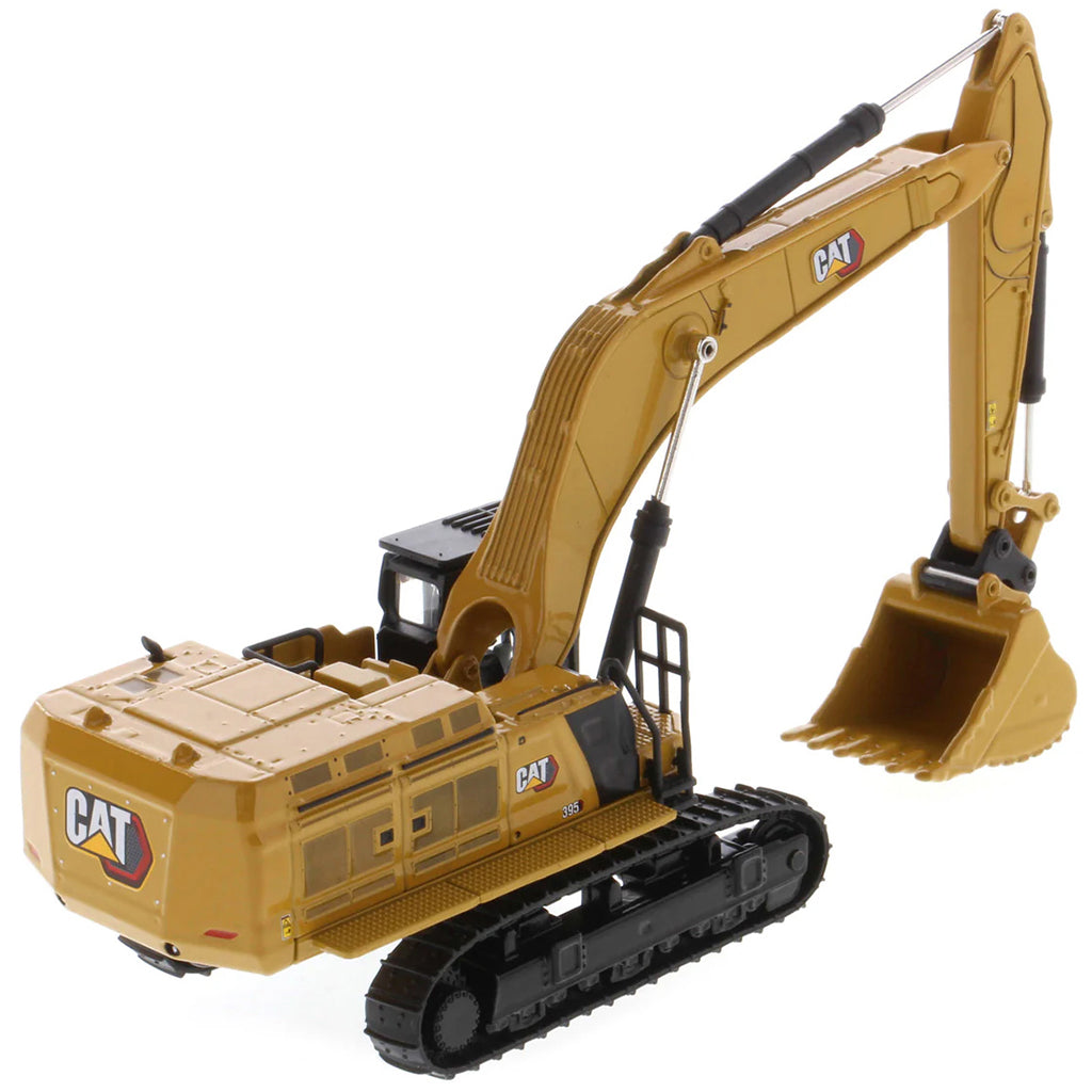 Model of a Caterpillar 395 Super Large Hydraulic Excavator (General Purpose Version) - Next Generation on a White Background