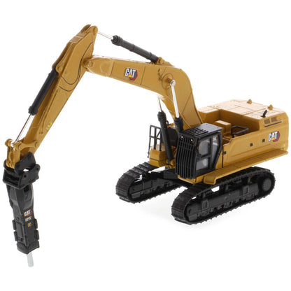 Model of a Caterpillar 395 Super Large Hydraulic Excavator (General Purpose Version) - Next Generation on a White Background