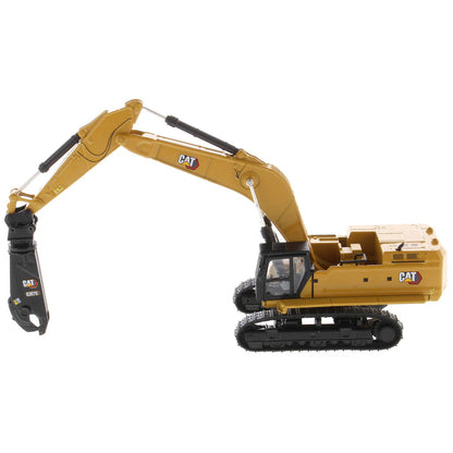 Model of a Caterpillar 395 Super Large Hydraulic Excavator (General Purpose Version) - Next Generation on a White Background