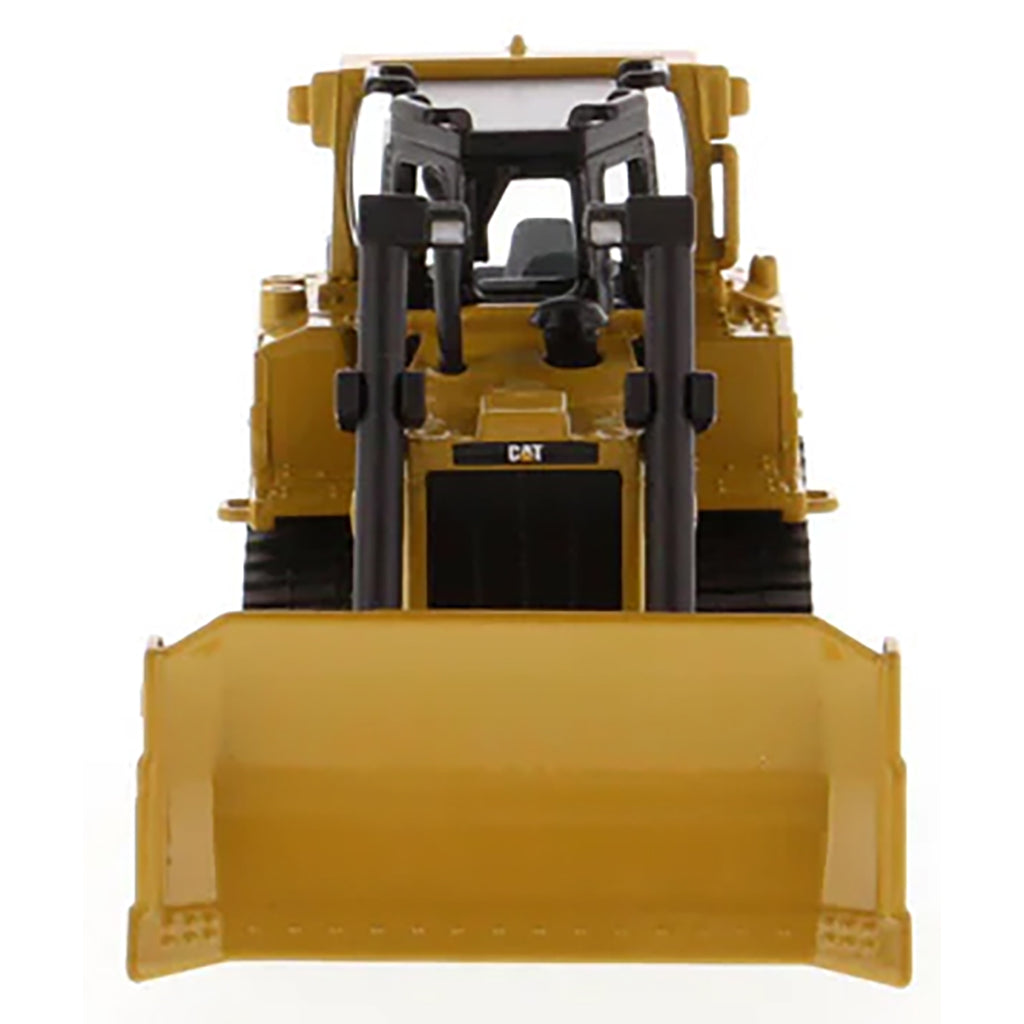 Model of a Caterpillar D6R Track-Type Dozer with Rear Ripper on a White Background