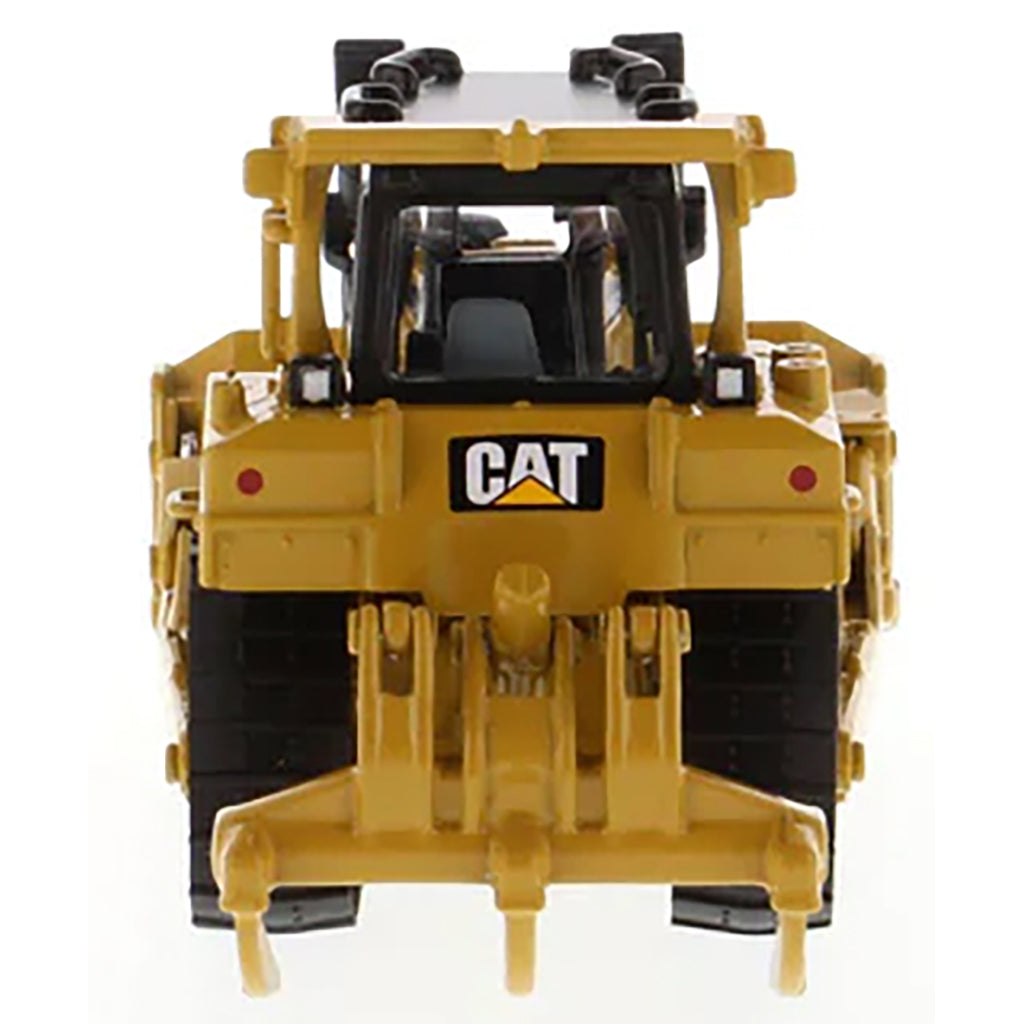 Model of a Caterpillar D6R Track-Type Dozer with Rear Ripper on a White Background
