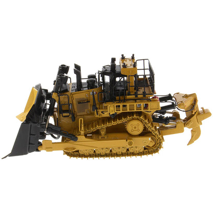 Model of a Caterpillar D10 Next Generation Track Type Dozer with Rear Ripper on a White Background