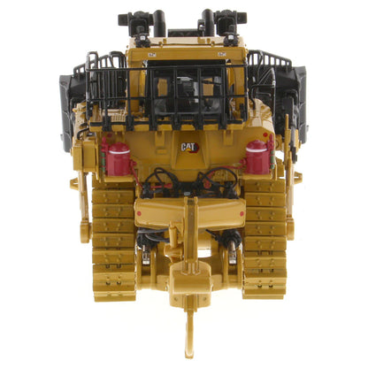 Model of a Caterpillar D10 Next Generation Track Type Dozer with Rear Ripper on a White Background