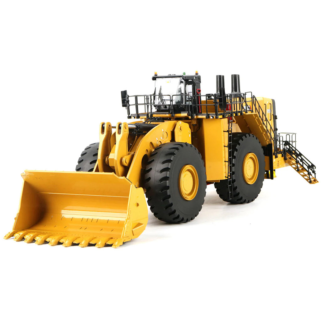 Model of a Caterpillar 995 Wheel Loader on a White Background