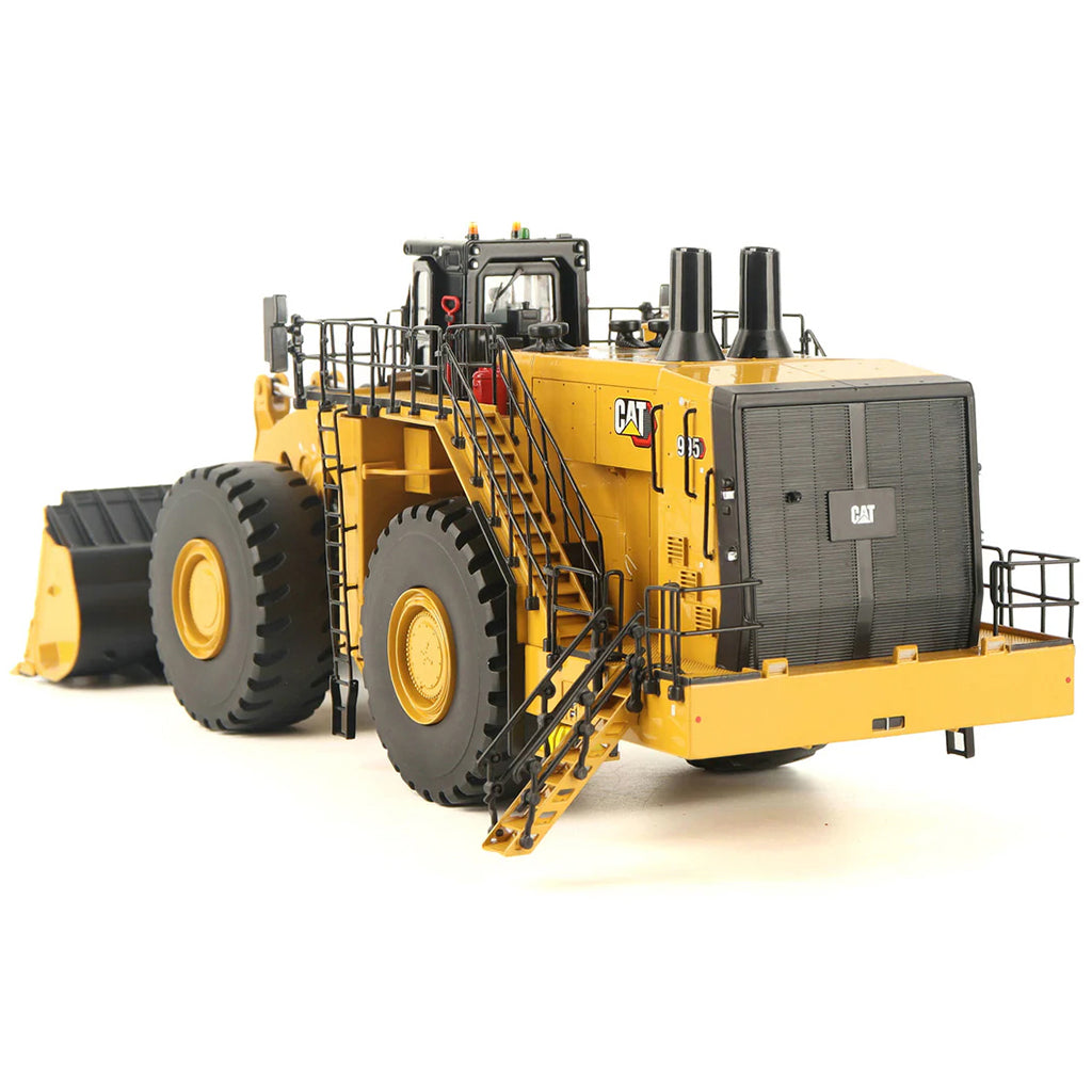Model of a Caterpillar 995 Wheel Loader on a White Background