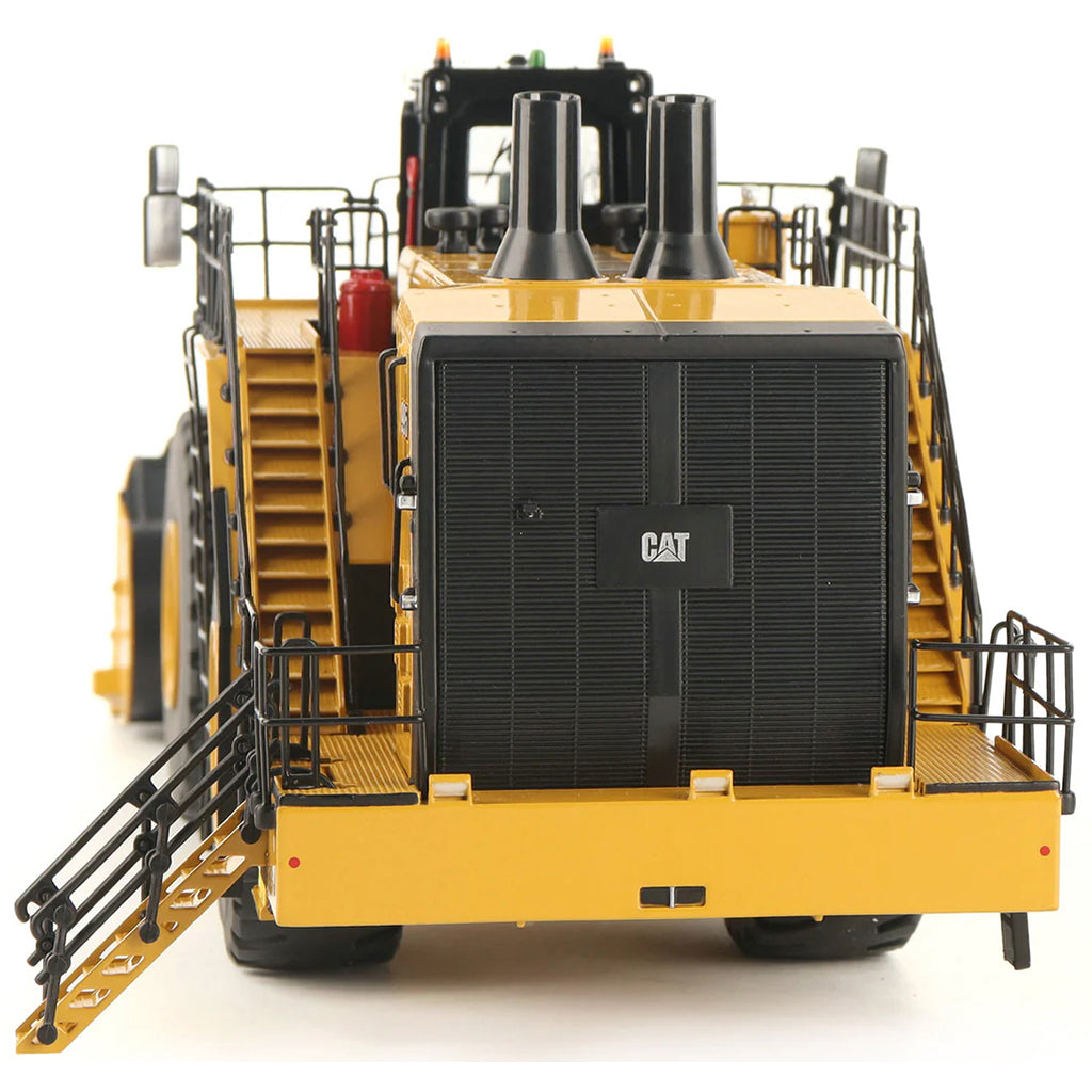 Model of a Caterpillar 995 Wheel Loader on a White Background