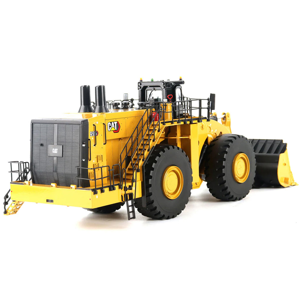 Model of a Caterpillar 995 Wheel Loader on a White Background