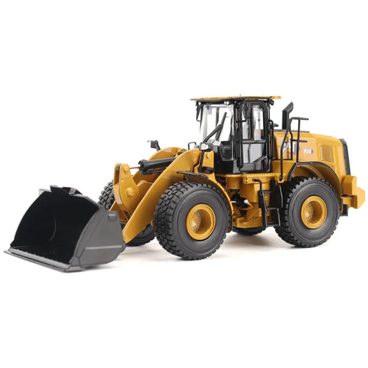 Model of a Caterpillar 950 Wheel Loader on a White Background