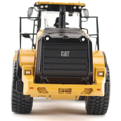 Model of a Caterpillar 950 Wheel Loader on a White Background