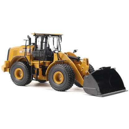 Model of a Caterpillar 950 Wheel Loader on a White Background