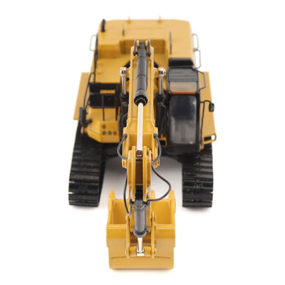 1:50th Scale Diecast Model in CAT Yellow & Black of a Caterpillar 374 Excavator Photographed on a White Background