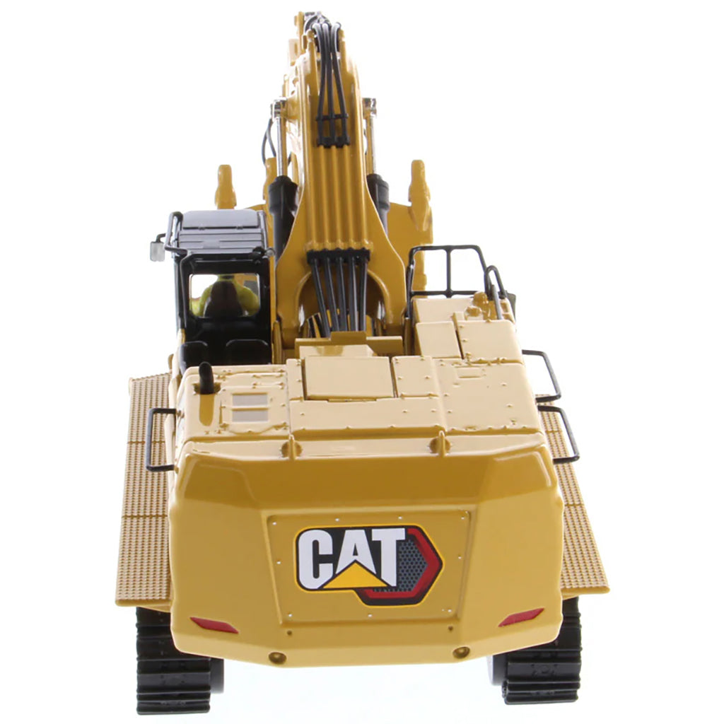 Model of a Next Generation Caterpillar 395 Super Large Hydraulic Excavator Mass Excavation Version on a White Background
