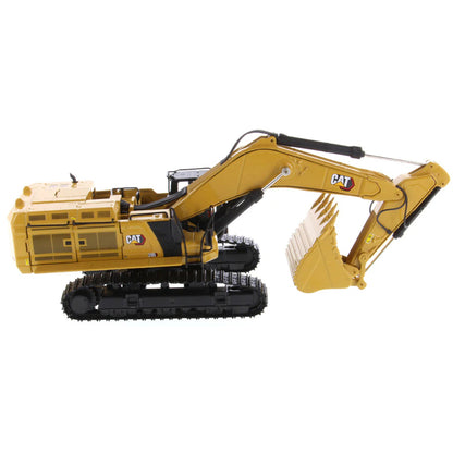 Model of a Next Generation Caterpillar 395 Super Large Hydraulic Excavator Mass Excavation Version on a White Background