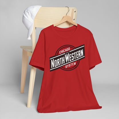 Chicago and North Western System Railroad Logo Tee