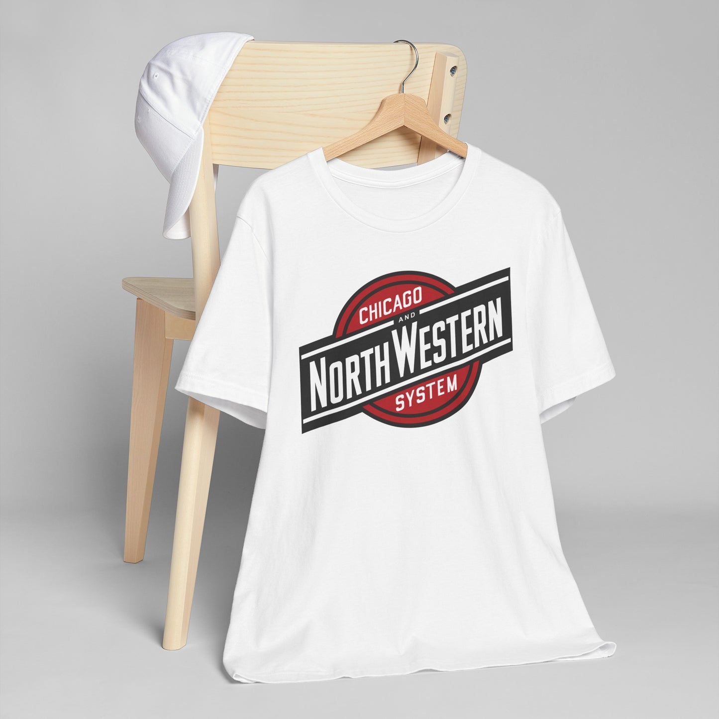 Chicago and North Western System Railroad Logo Tee