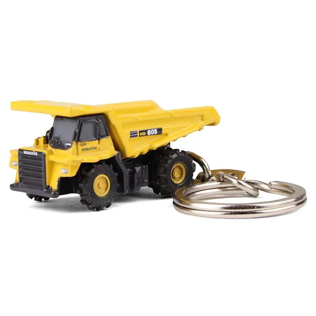 Komatsu HD605 Dump Truck Keychain