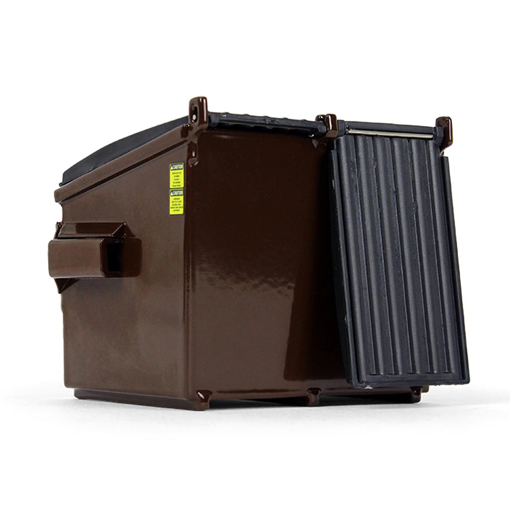 Trash Bin Front Load Dumpster (Brown)