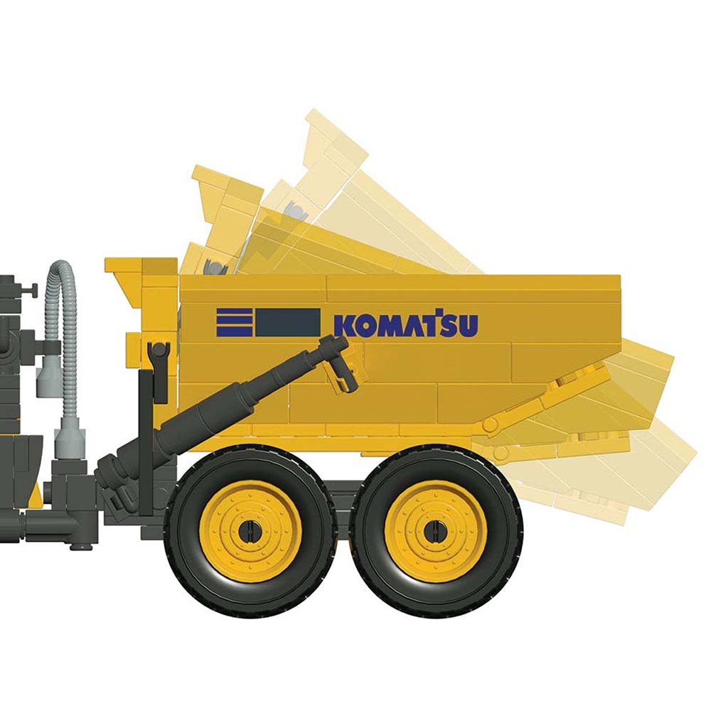 Komatsu Articulated Dump Truck Block Set