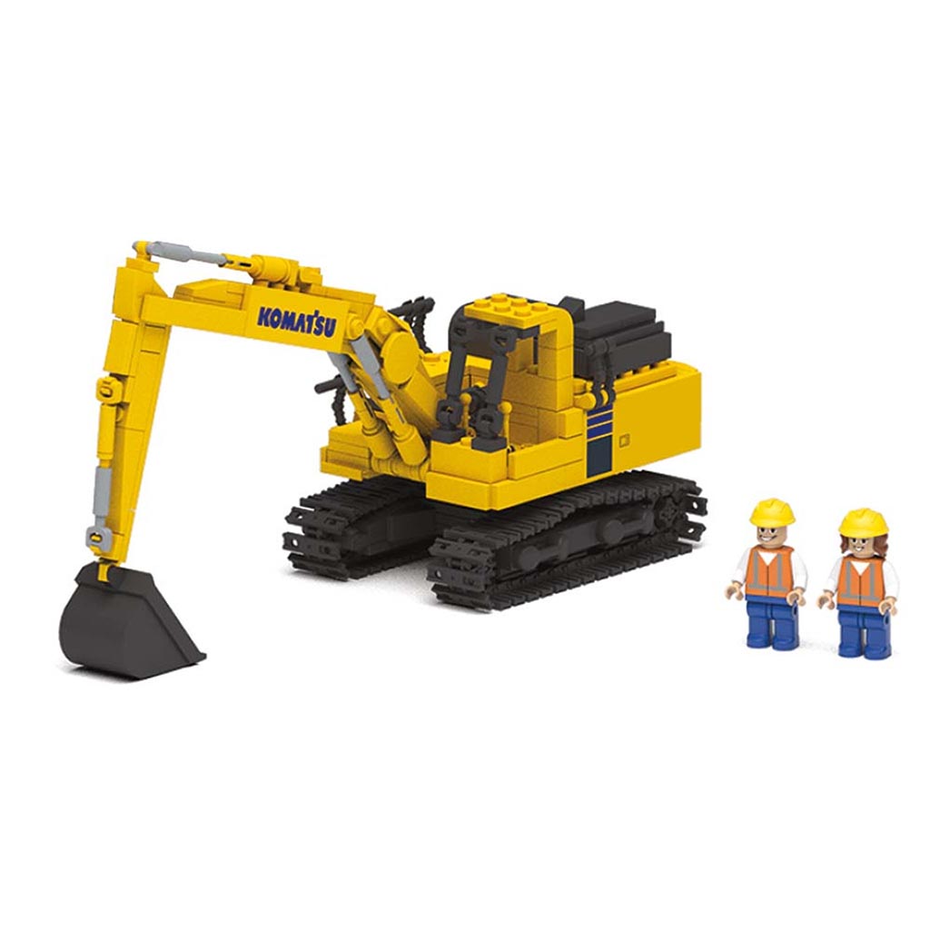 Komatsu Excavator Block Set