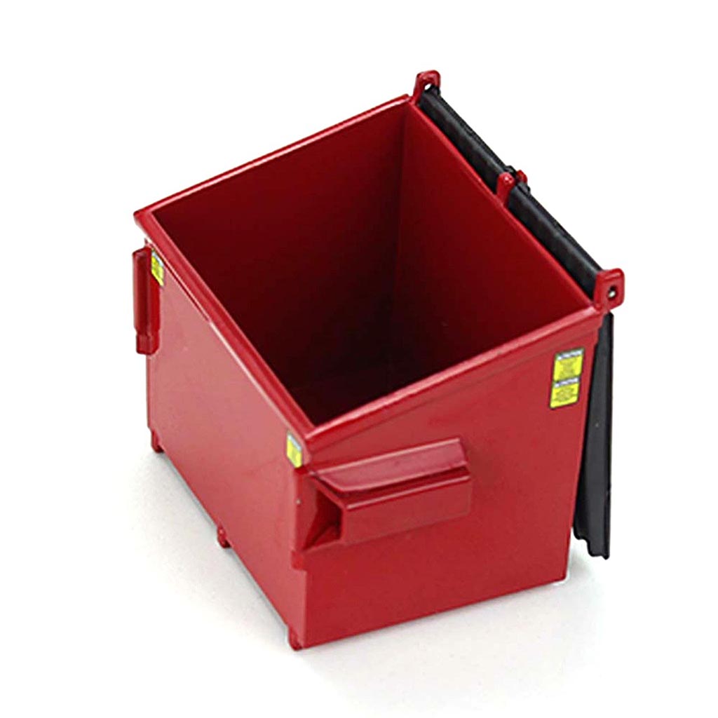 Trash Bin Front Load Dumpster (Red)