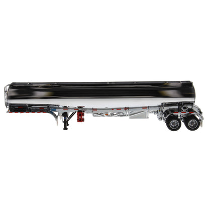 Model of a Chrome Heil FD 9300/DT-C4 Petroleum tanker trailer on a white background