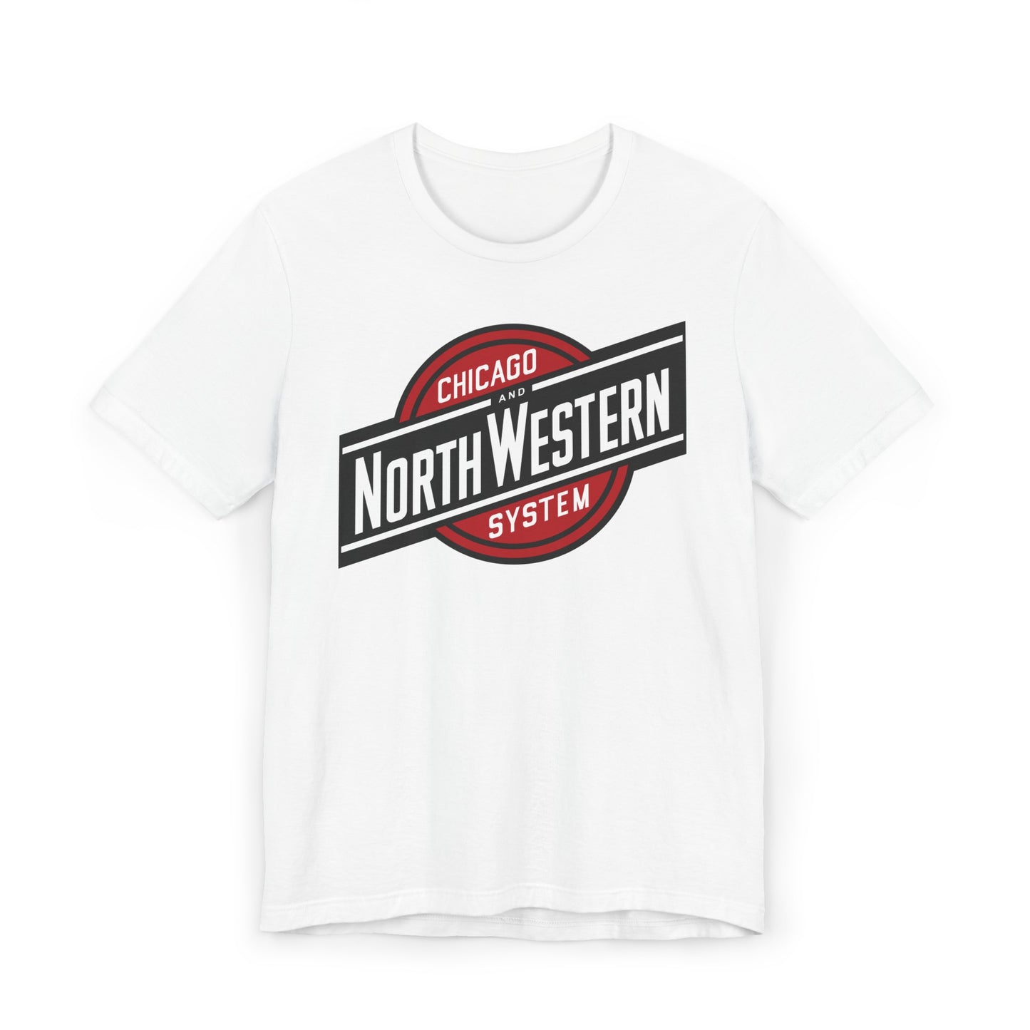 Chicago and North Western System Railroad Logo Tee