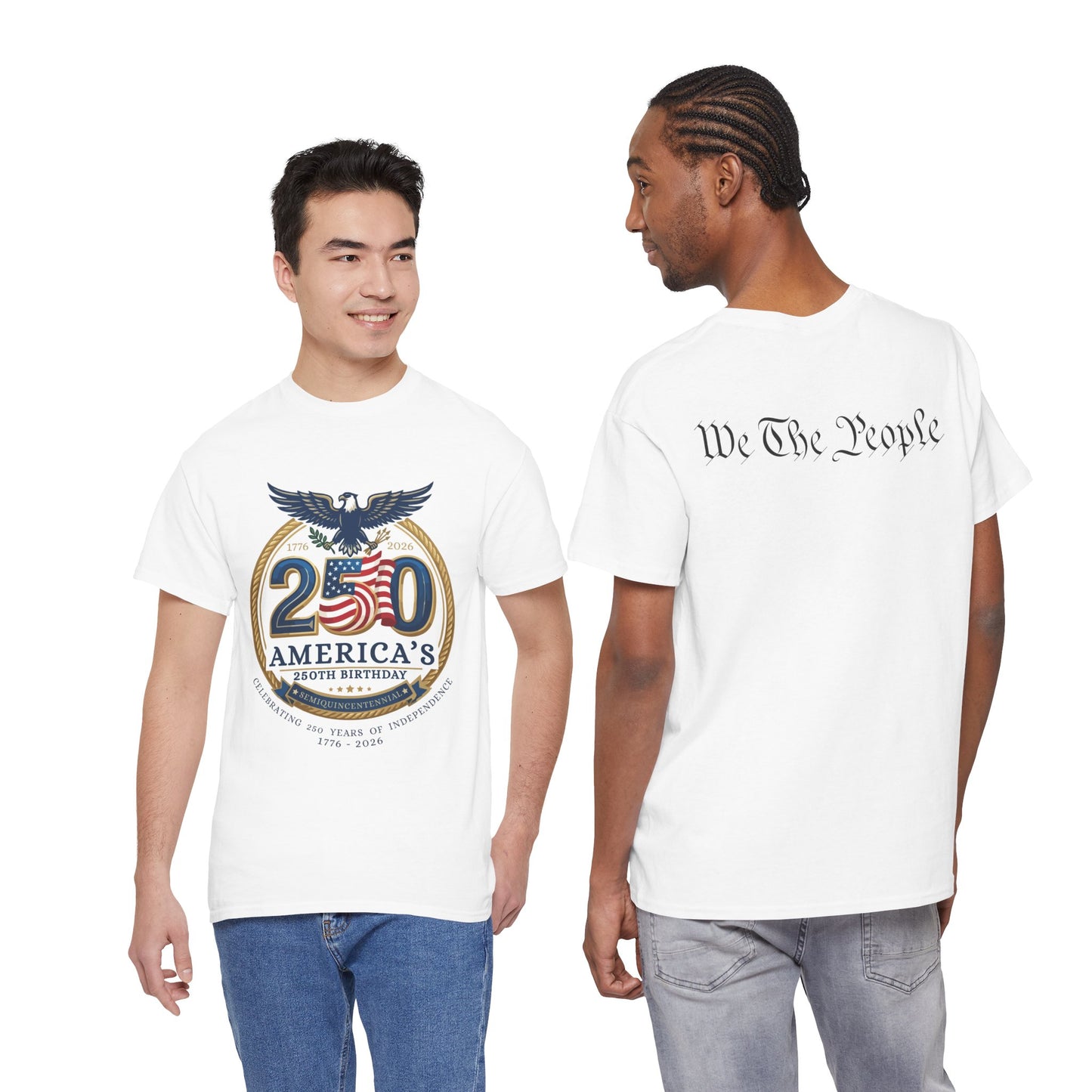 250th America’s Birthday T‑Shirt — 'We The People' Patriotic Tee