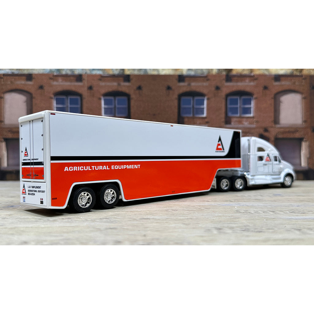 Kenworth T700 w/Moving Van Trailer "Allis-Chalmers - Agricultural Equipment - L&F Equipment"