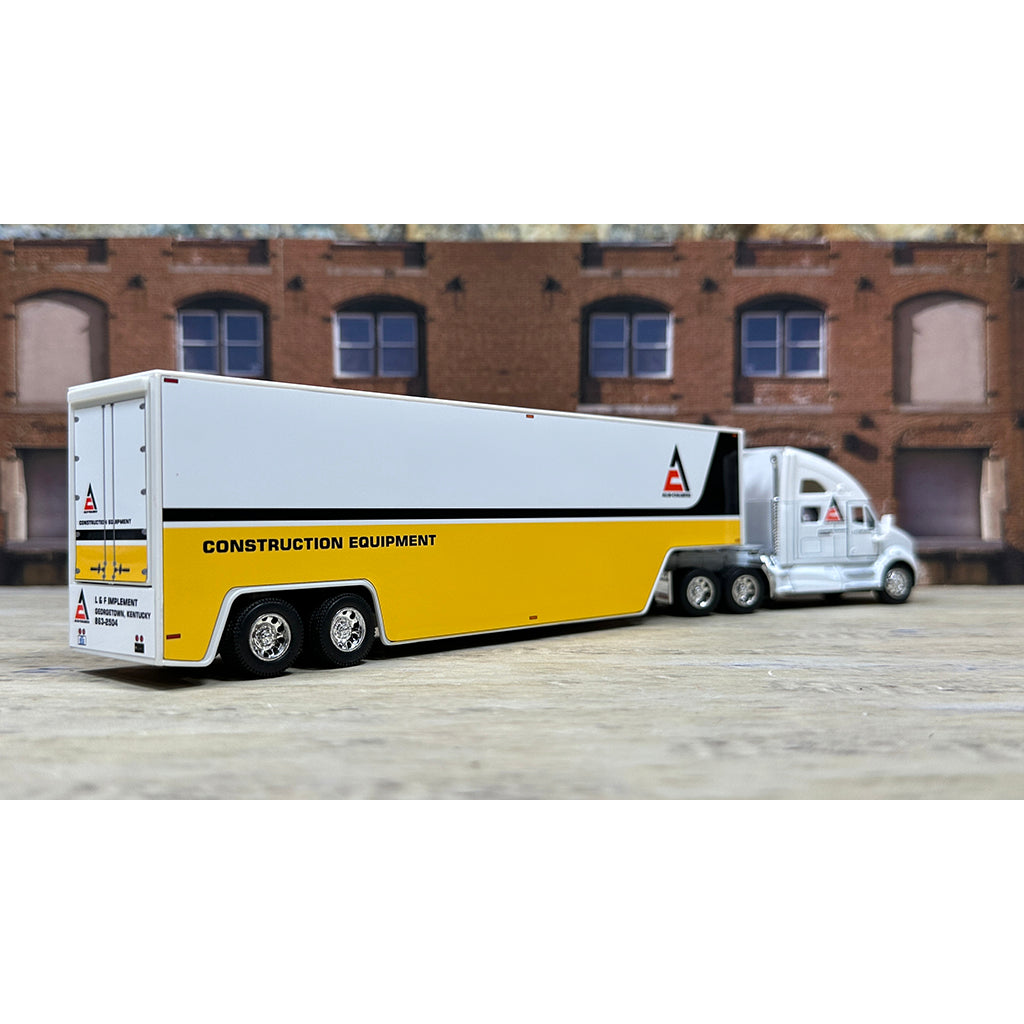 Kenworth T700 w/Moving Van Trailer "Allis-Chalmers - Construction Equipment - L&F Equipment"