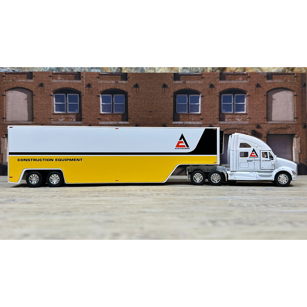 Kenworth T700 w/Moving Van Trailer "Allis-Chalmers - Construction Equipment - L&F Equipment"