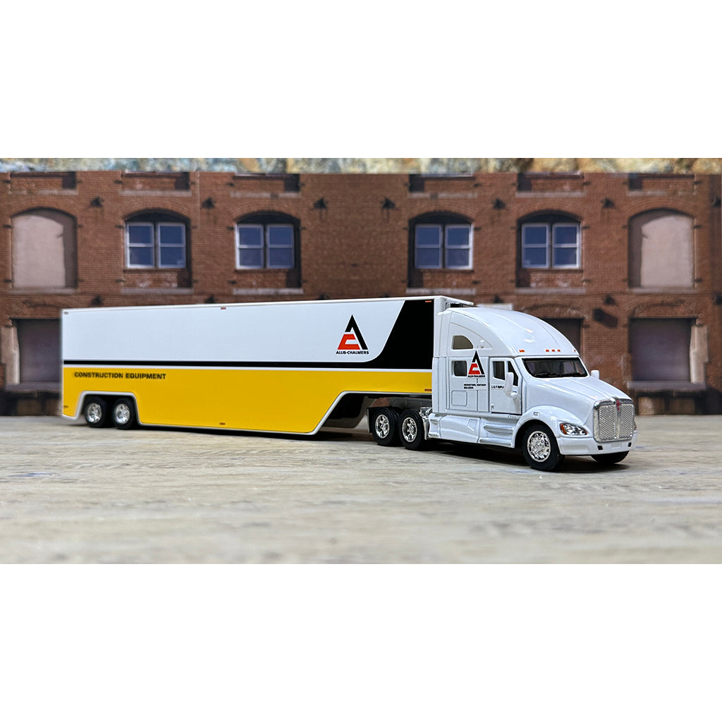 Kenworth T700 w/Moving Van Trailer "Allis-Chalmers - Construction Equipment - L&F Equipment"