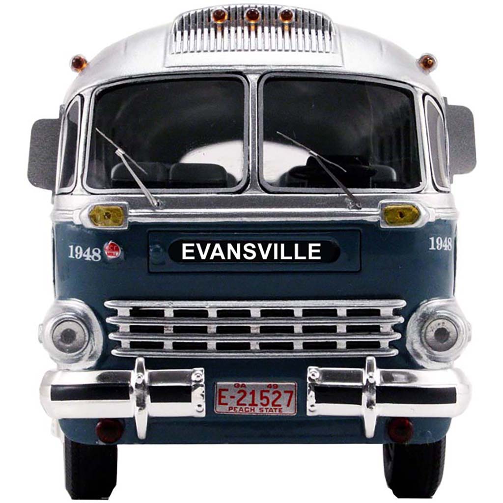 1948 ACF Brill IC-41 "Southeastern Greyhound Lines - Evansville, IN"