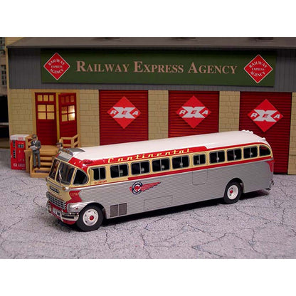 <p>1948 ACF Brill IC-41 "Santa Fe Trail Corporation Continental Trailways - Santa Fe, NM"</p>