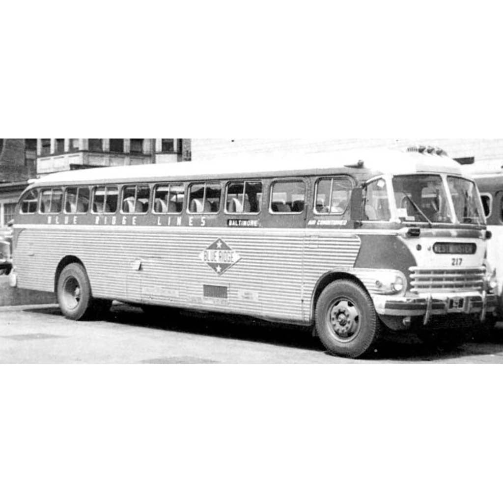 1948 ACF Brill IC-41 "Blue Ridge Lines - Pittsburgh, PA"