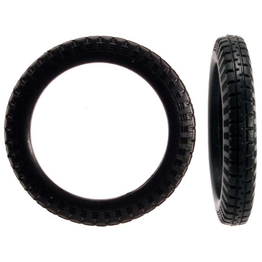 1:24 Scale Bicycle or Motorcycle Tires (16) (3mm x 22mm)