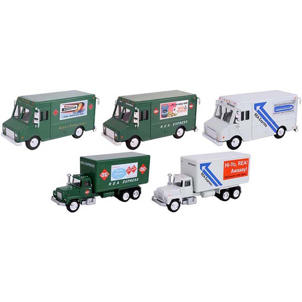 Railway Express Agency Truck Collection (Set of 5)